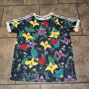 Adidas Floral AOP Jersey Large